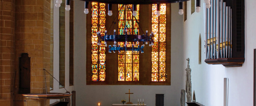 Glasfenster in der Augustinerkirche